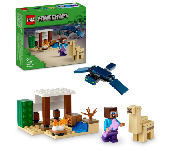 LEGO Minecraft 21251 Pustynna wyprawa Steve’a - 1202259 - zdjęcie